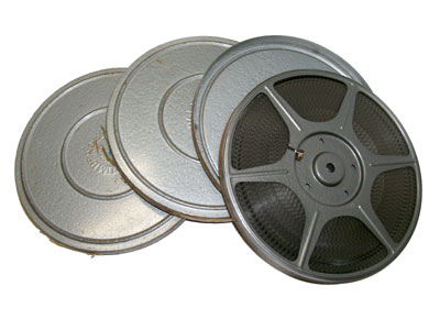 Film cans and film reel